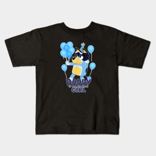 Bluey and Bingo daddy girl Kids T-Shirt